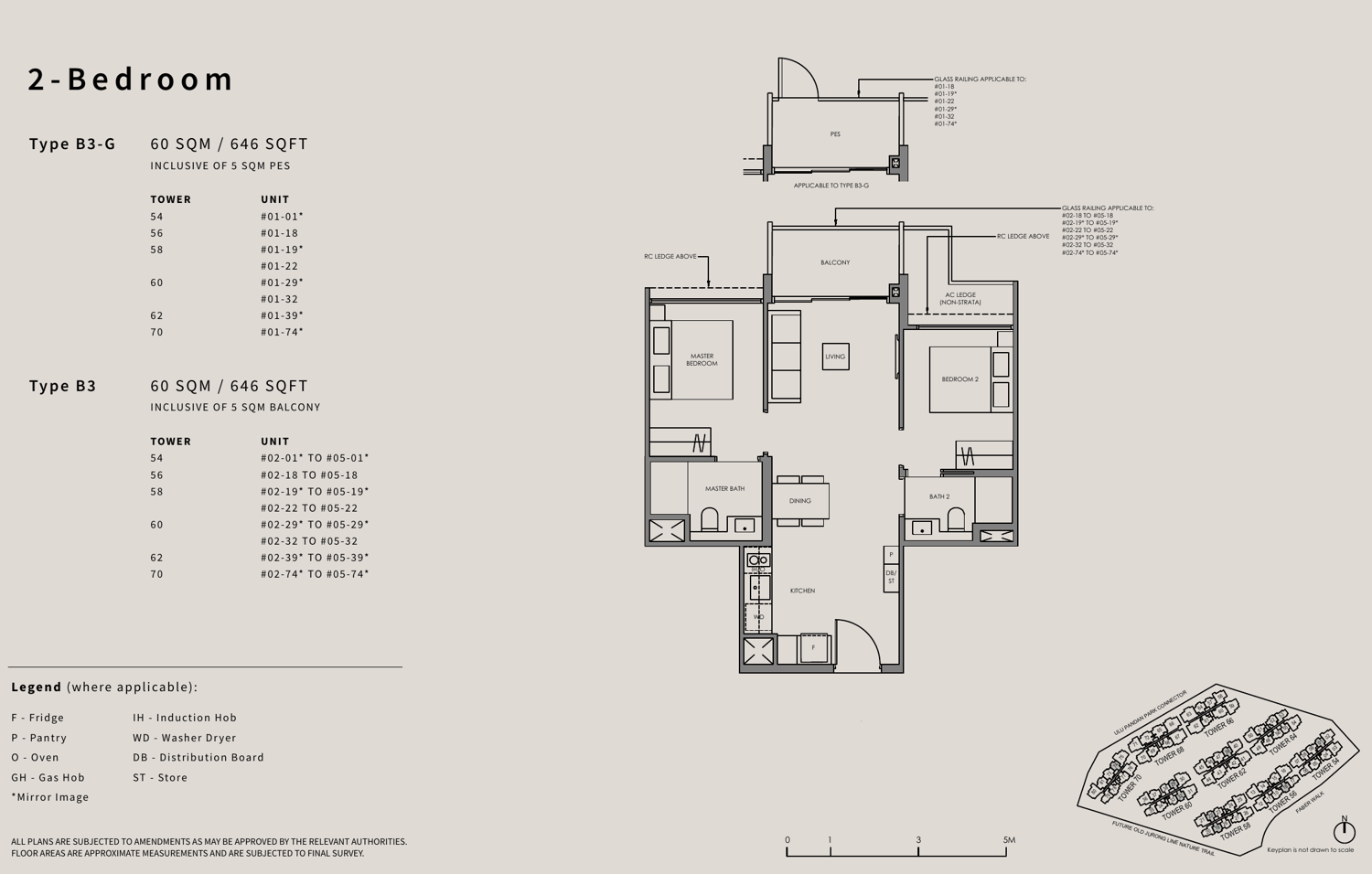 2 Bedroom, Type B3
