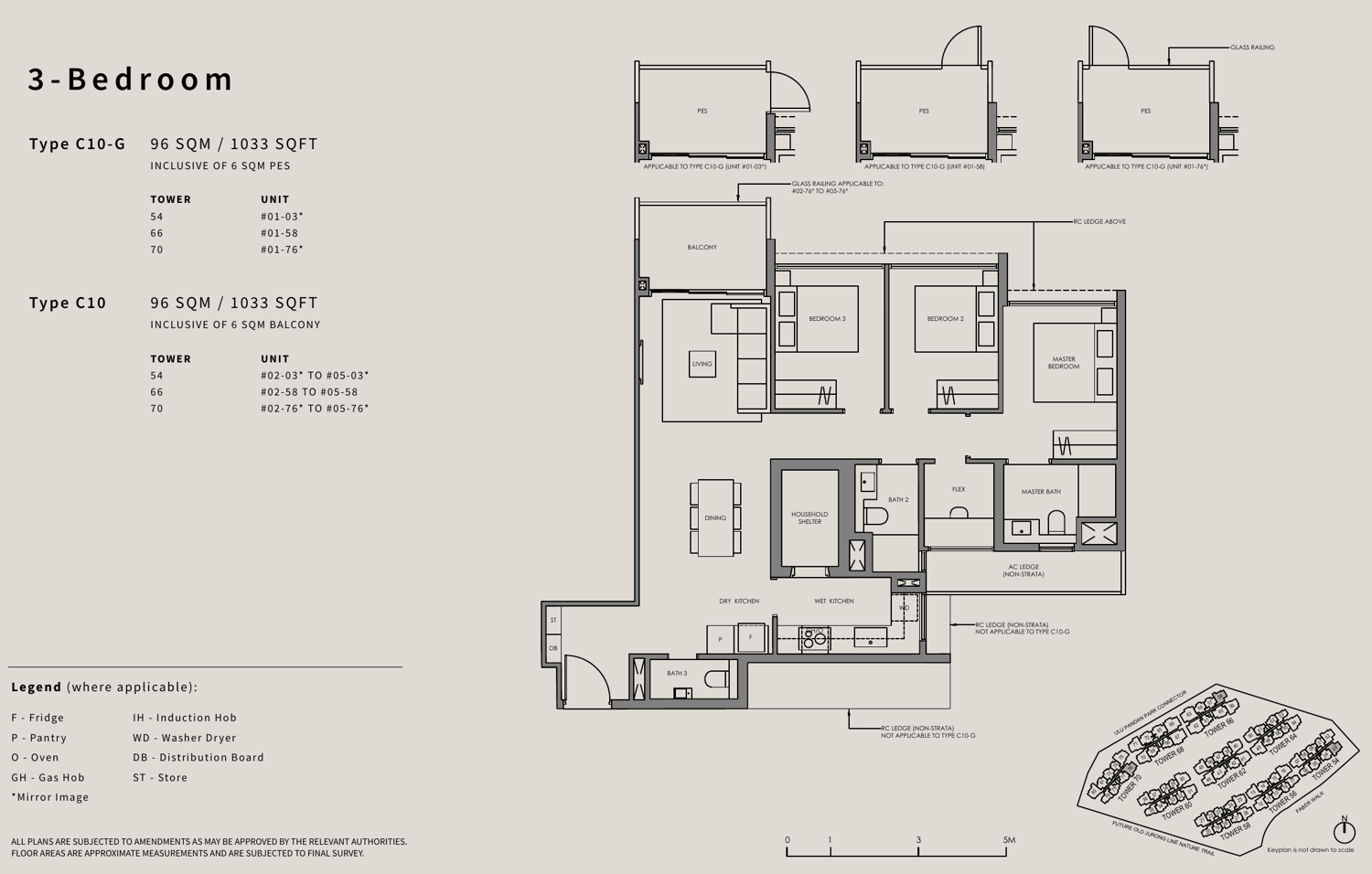 3 Bedroom Plus, Type C10