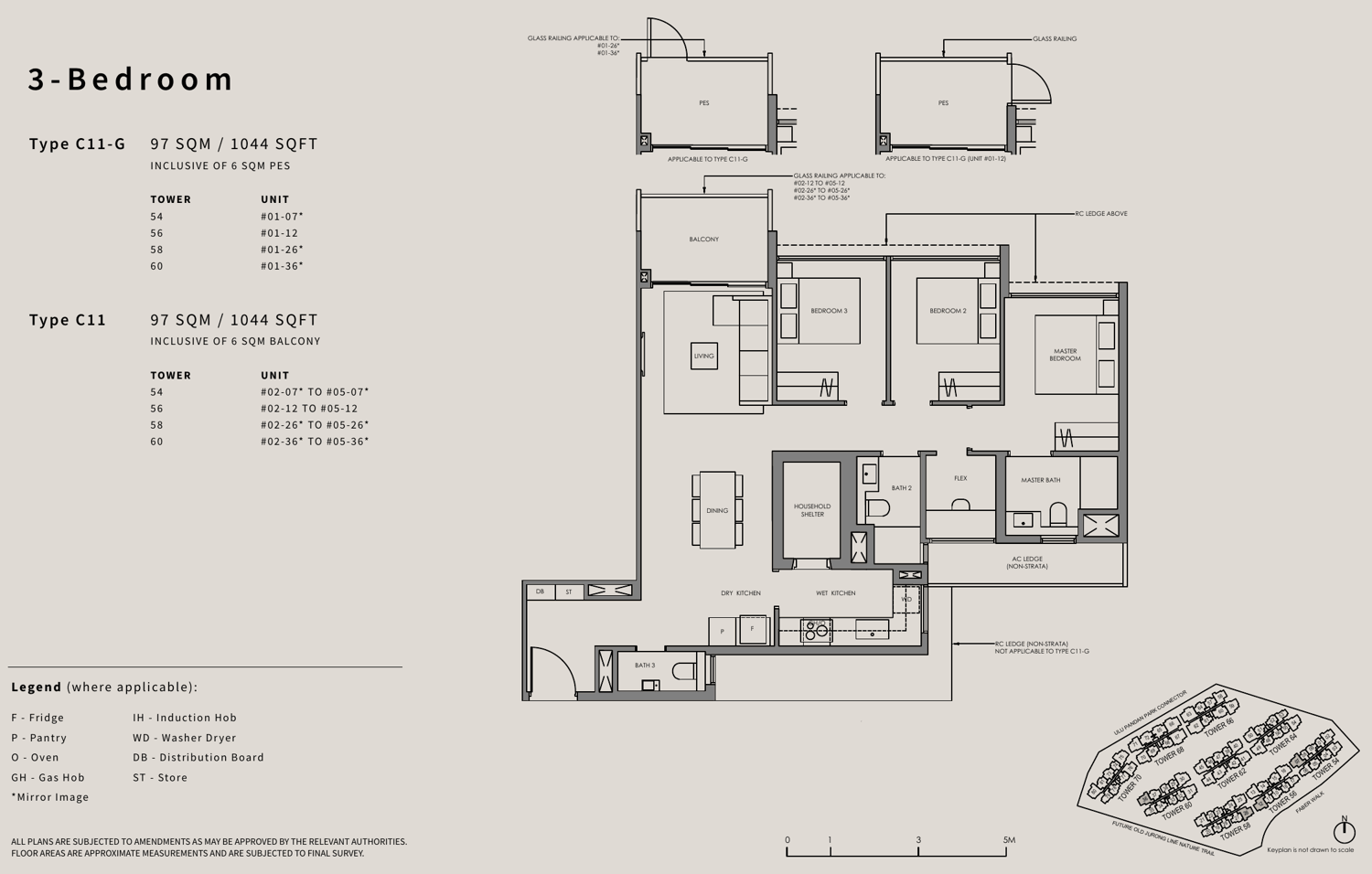 3 Bedroom Plus, Type C11