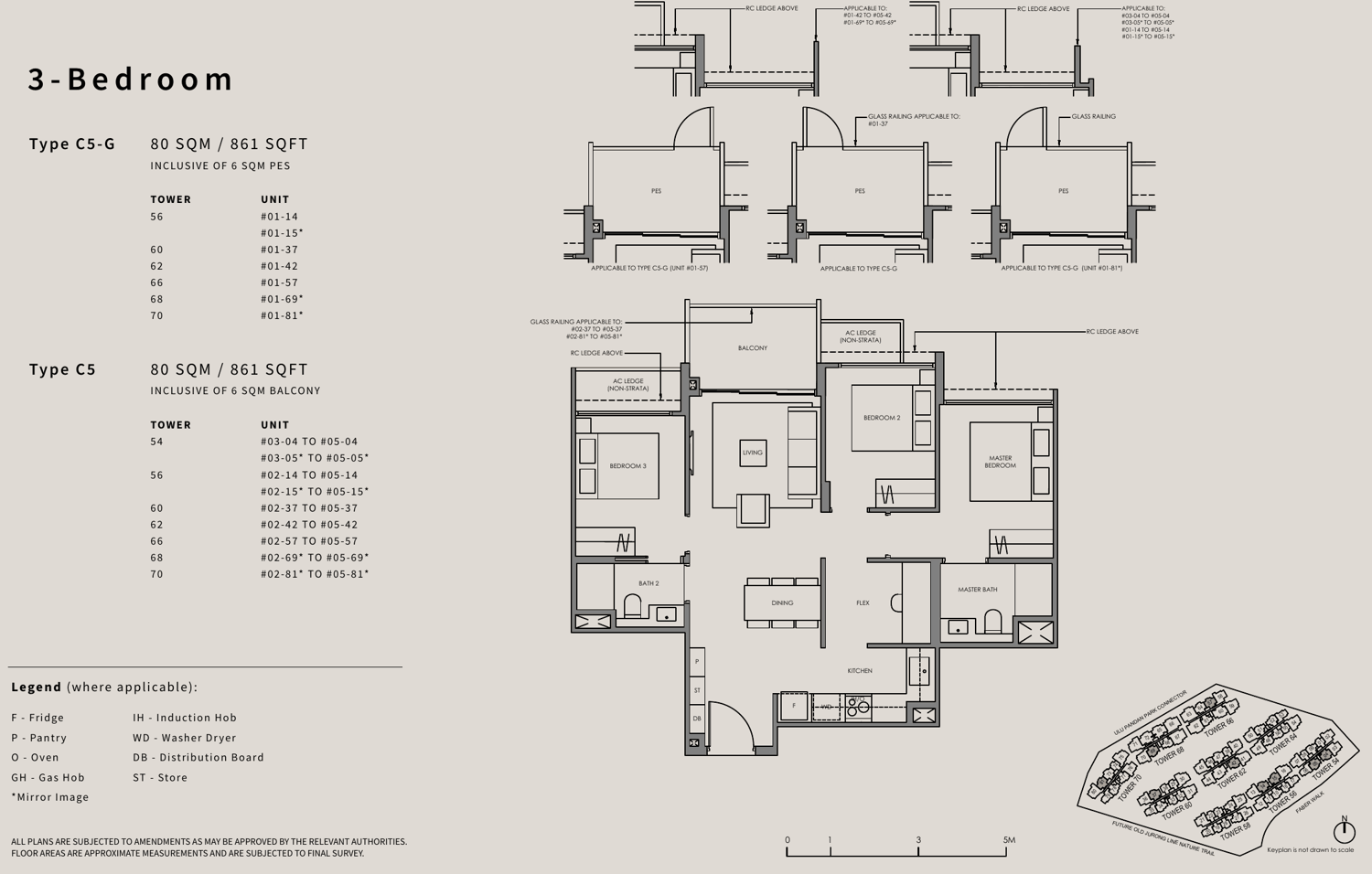 3 Bedroom Standard, Type C5
